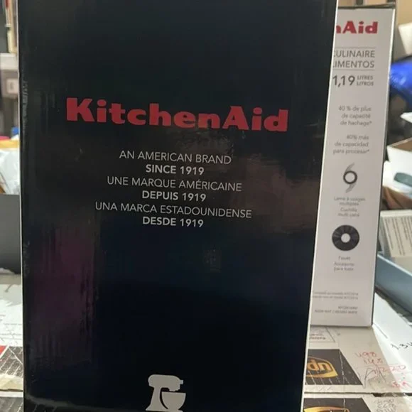 Brand New KitchenAid 5-Cups Food Chopper Contour Silver KFC0516BM (1Pc)
